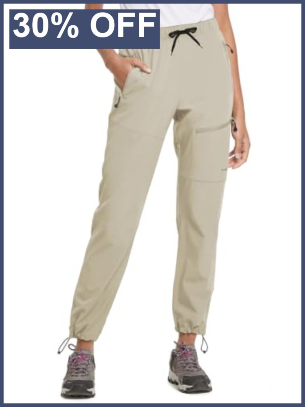 Women's Lightweight Water Resistant Hiking Pants Quick Dry UPF 50+
